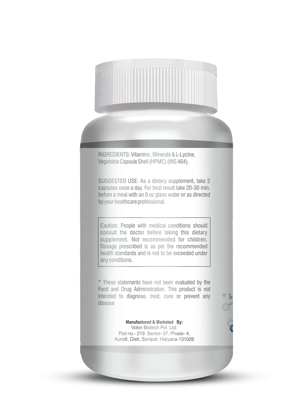 Vokin Biotech Men - MultiVit Daily - 13 Vitamins & 12 Minerals – Support Boost Energy & Immunity- | Grocsy