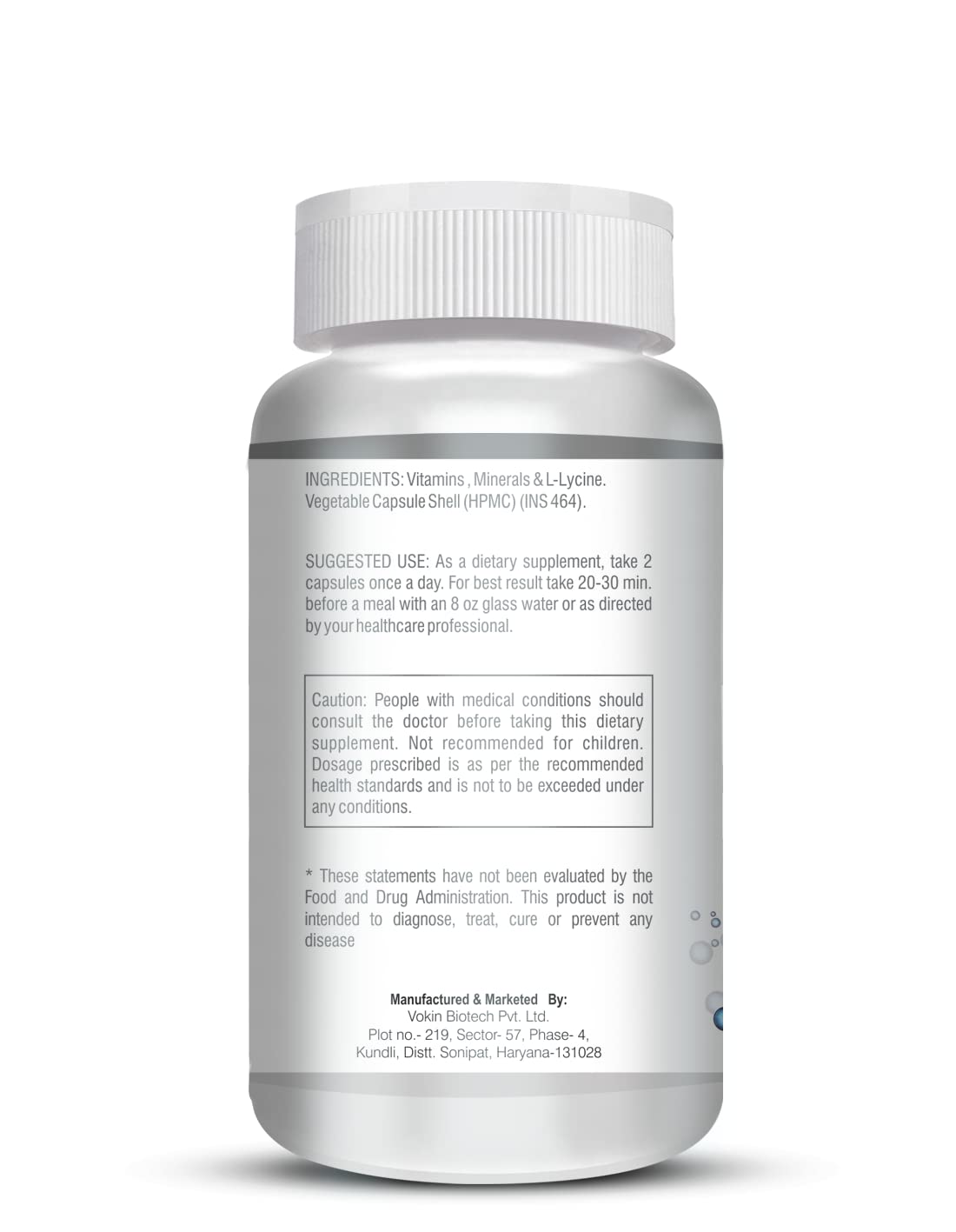 Vokin Biotech Men - MultiVit Daily - 13 Vitamins & 12 Minerals – Support Boost Energy & Immunity- | Grocsy