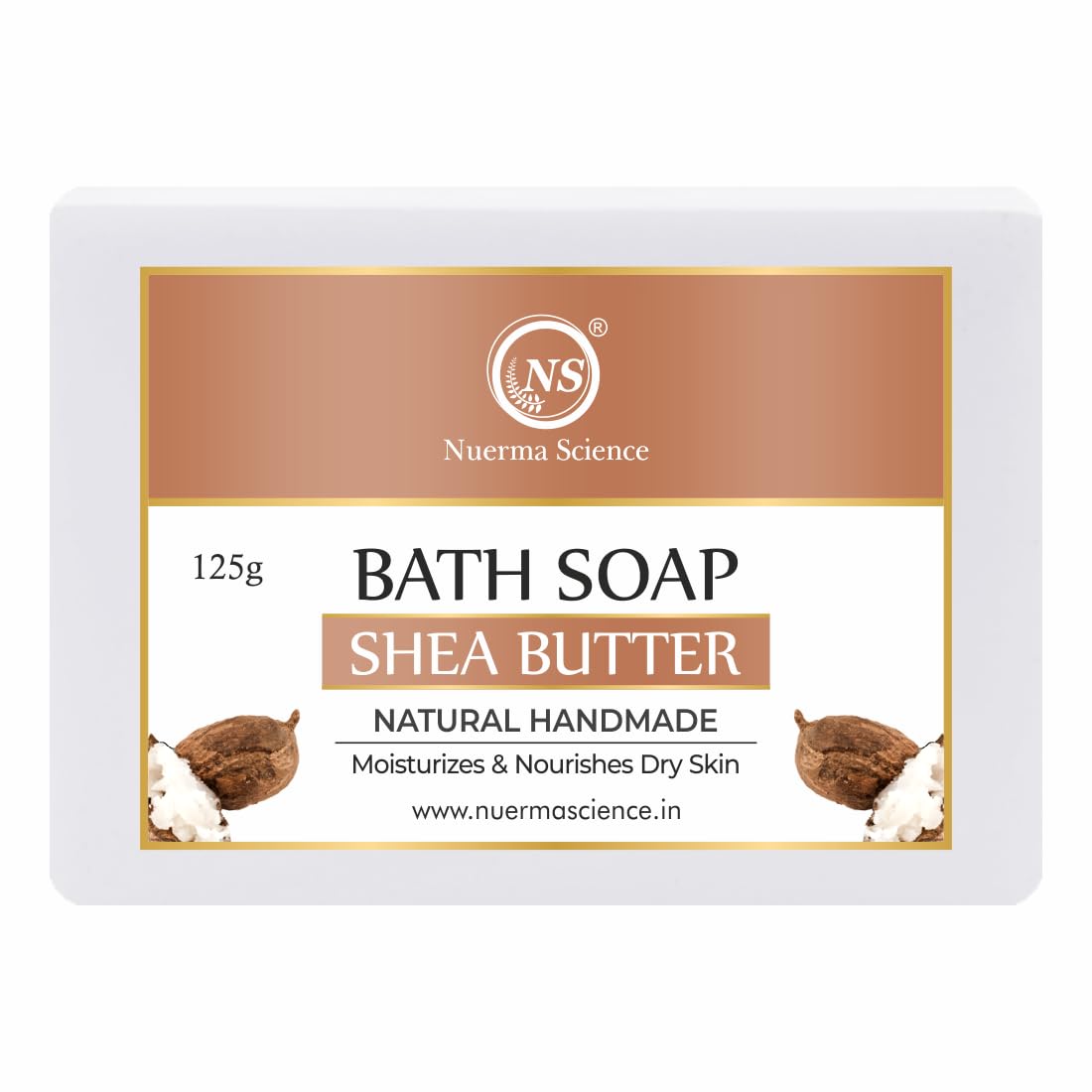 Nuerma Science Shea Butter Bath Soap | Luxurious Hydration & Nourishment | Grocsy