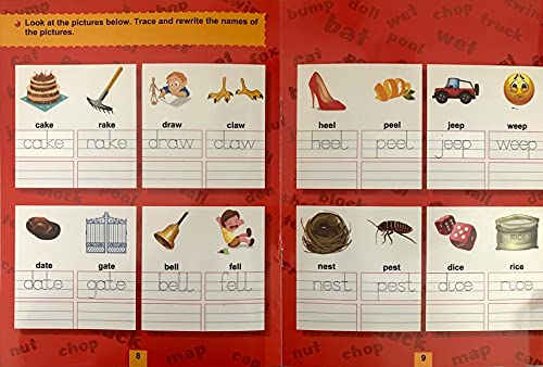 Scholars Hub Reusable And Washable Wipe And Clean Books For Kids (Set Of 3 Books) : Alphabet, Numbers & Words | 48 Pages | Writing Books | Helps Child To Write, Wipe And Write Again. | Grocsy