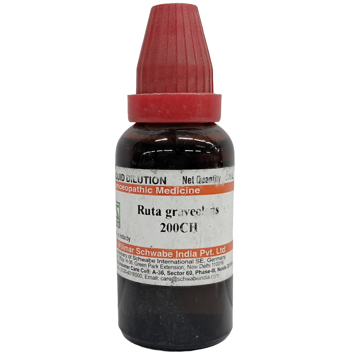 Dr. Willmar Schwabe India Ruta Graveolens Dilution | Grocsy