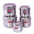Storage Designer Steel Containers Set of 5 Pieces | Grocsy