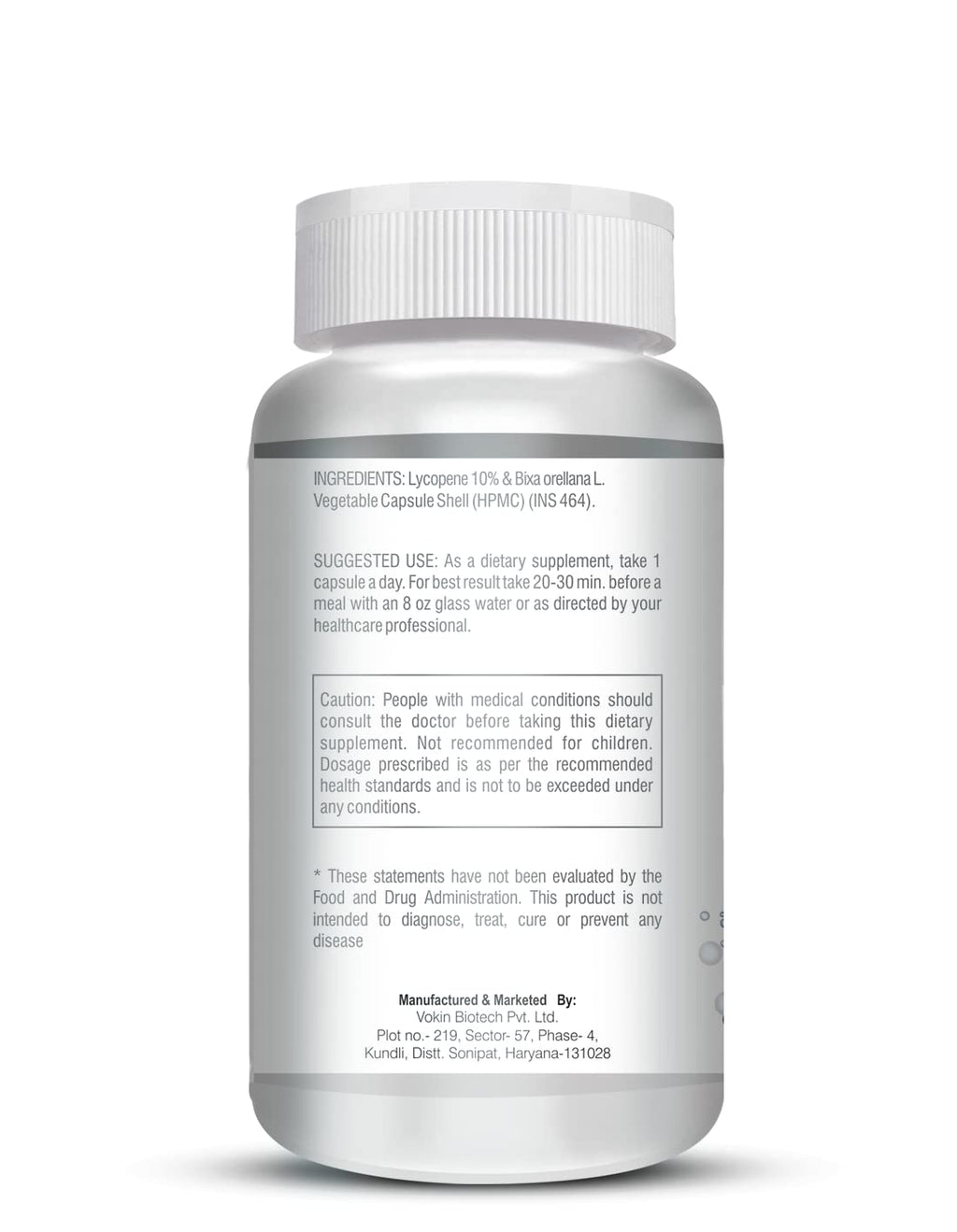 Vokin Biotech Lycopene 30mg Capsules | Grocsy