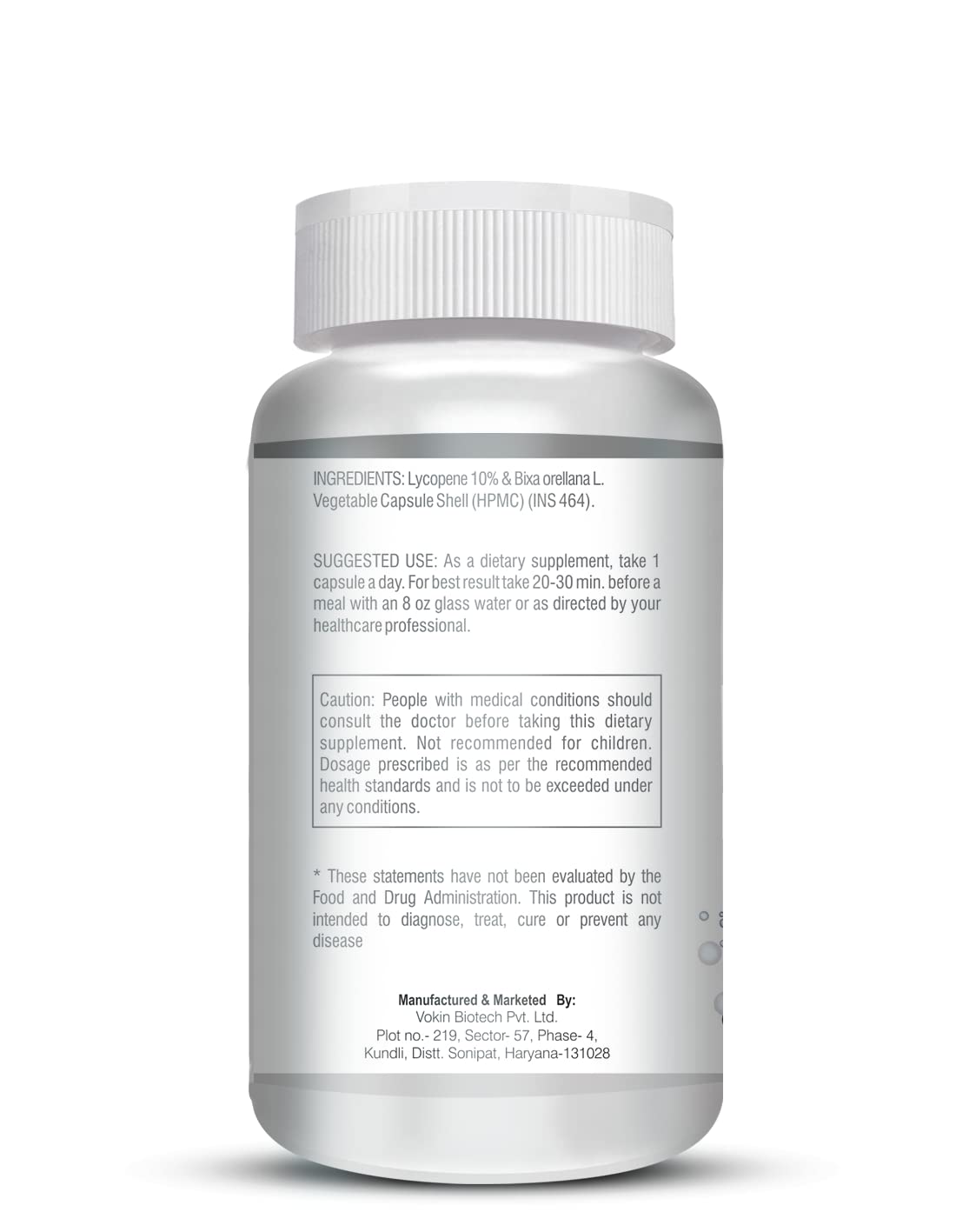 Vokin Biotech Lycopene 30mg Capsules | Grocsy