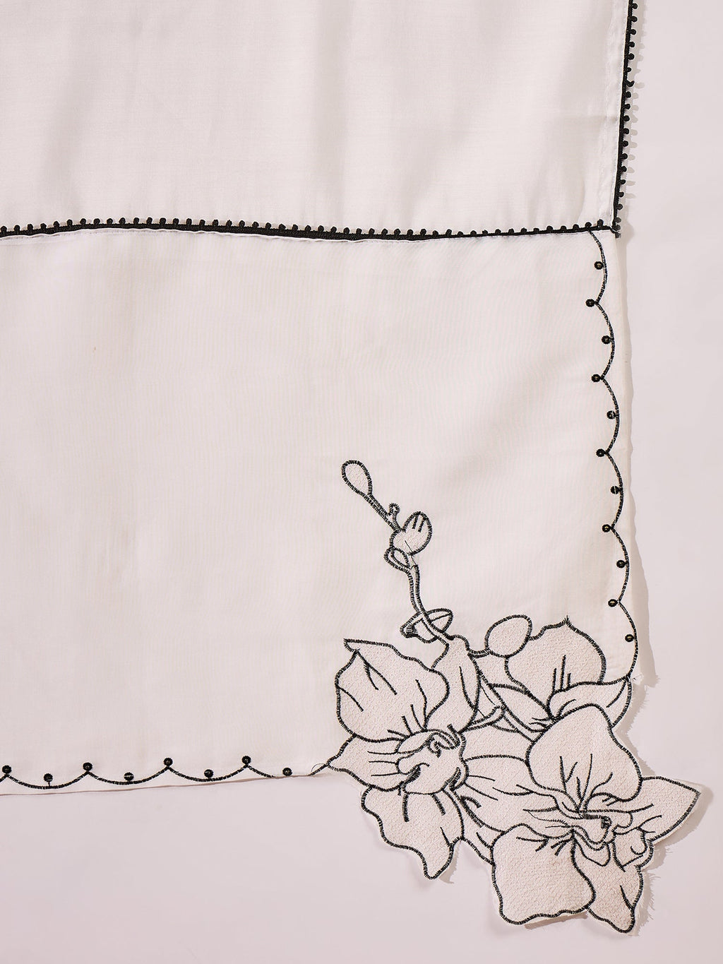 Joban Fashion White Silk Embroidery Readymade Kurta Set | Grocsy