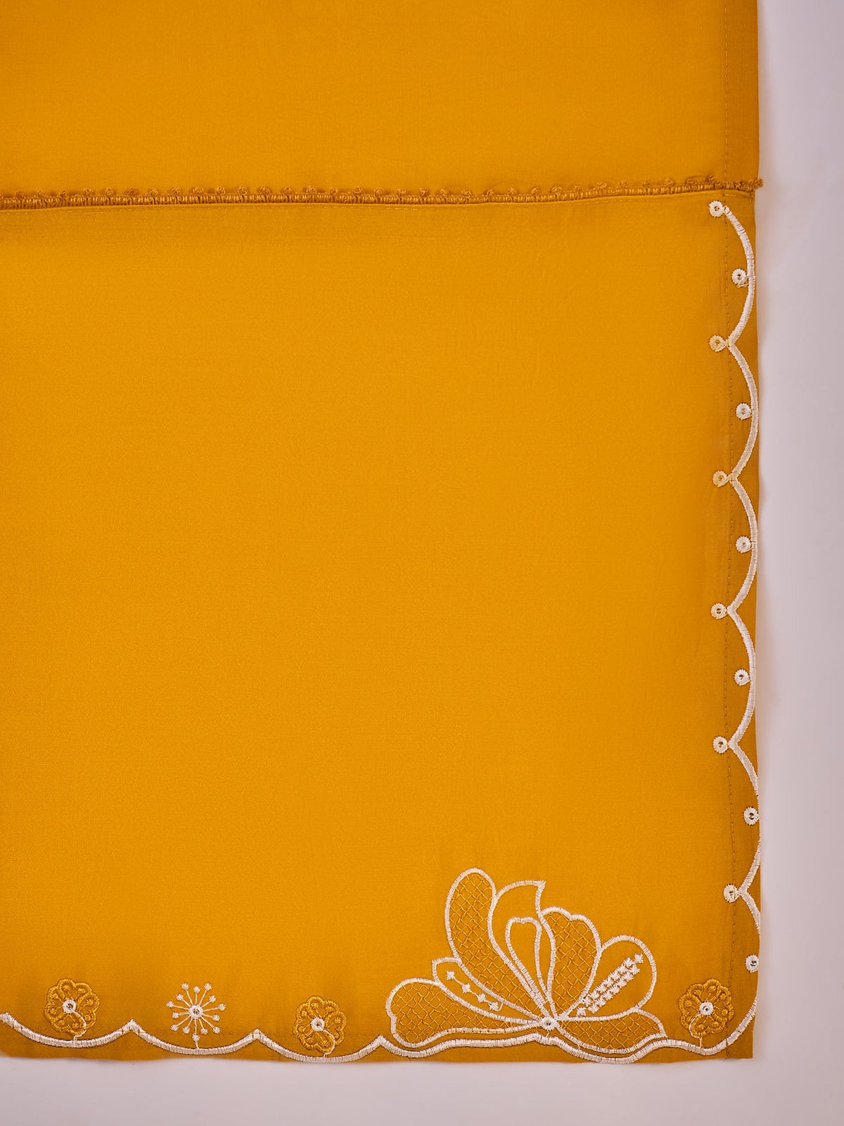 Joban Fashion Yellow Silk Embroidery Readymade Kurta Set | Grocsy
