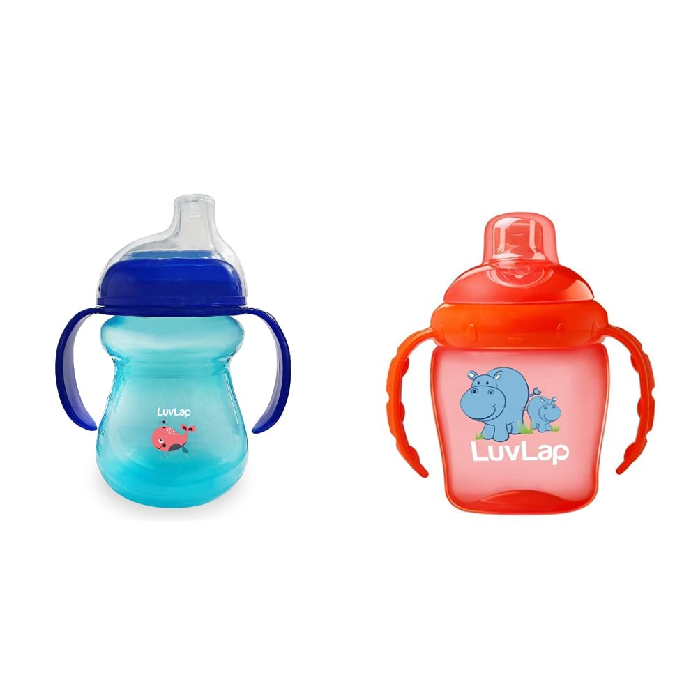 LuvLap Moby Little Sipper/ Sippy Cup Combo | Grocsy
