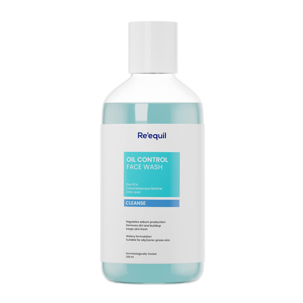 Re'equil Oil Control & Anti Acne Face Wash | Grocsy