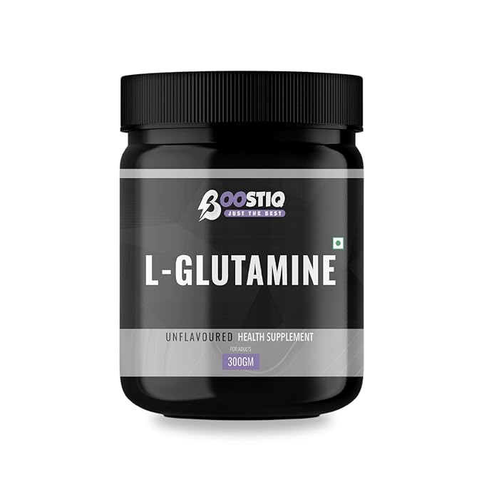BOOSTIQ L-Glutamine Powder - Unflavoured | Grocsy