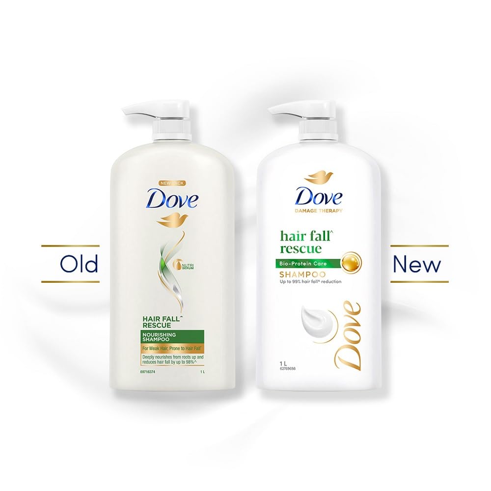 Dove Hair Fall Rescue Shampoo For Weak Hair Prone To Hairfall | Grocsy