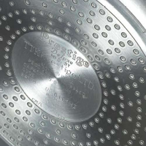 Prestige Deluxe Plus Junior Induction Base Hard Anodized Pressure Handi Black Color | Grocsy