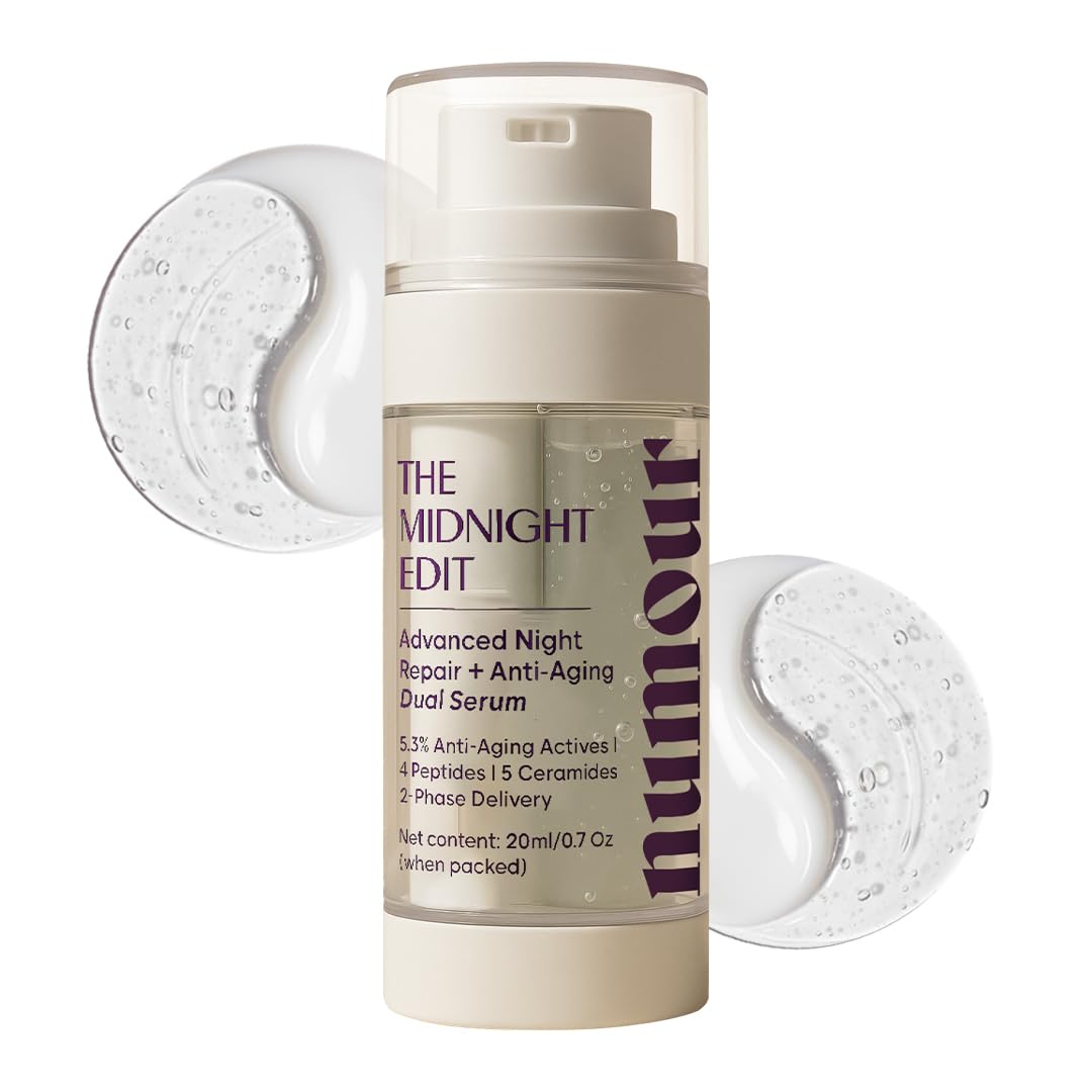 Numour The Midnight Edit Advanced Night Repair + Anti-Aging Dual Serum | Grocsy