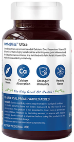 Bliss Welness Joint Health Calcium + Zinc Megnesium + D3 + K2 Veg Tablet | Grocsy