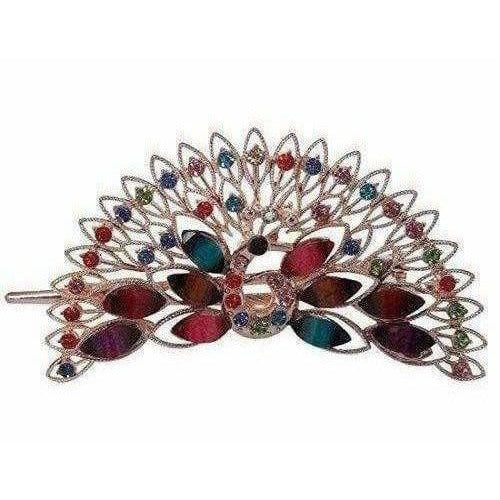 Peacock Hair Band / Hair Clip | Grocsy