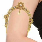 Gold-Polished South Indian Vanki - Armlet | Grocsy