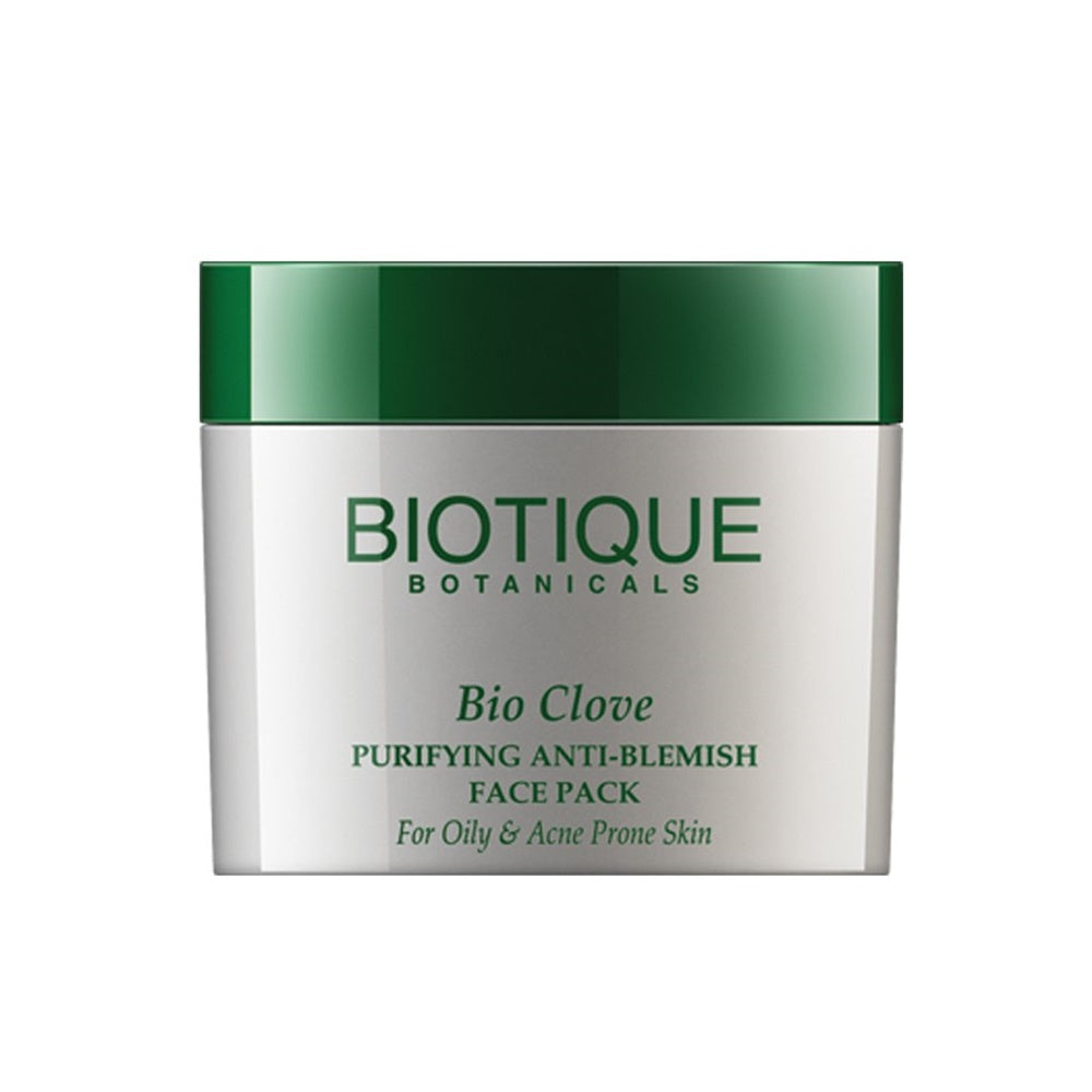 Biotique Bio Clove Purifying Anti Blemish Face Pack | Grocsy