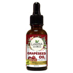 Luxura Sciences Organic Grape Seed Oil, 100% Pure, Natural & Cold-Pressed For Skin, Hair, Body | Grocsy