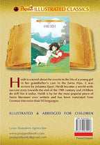 HEIDI (Abridged & illustrated edition) by Johanna Spyri | Grocsy