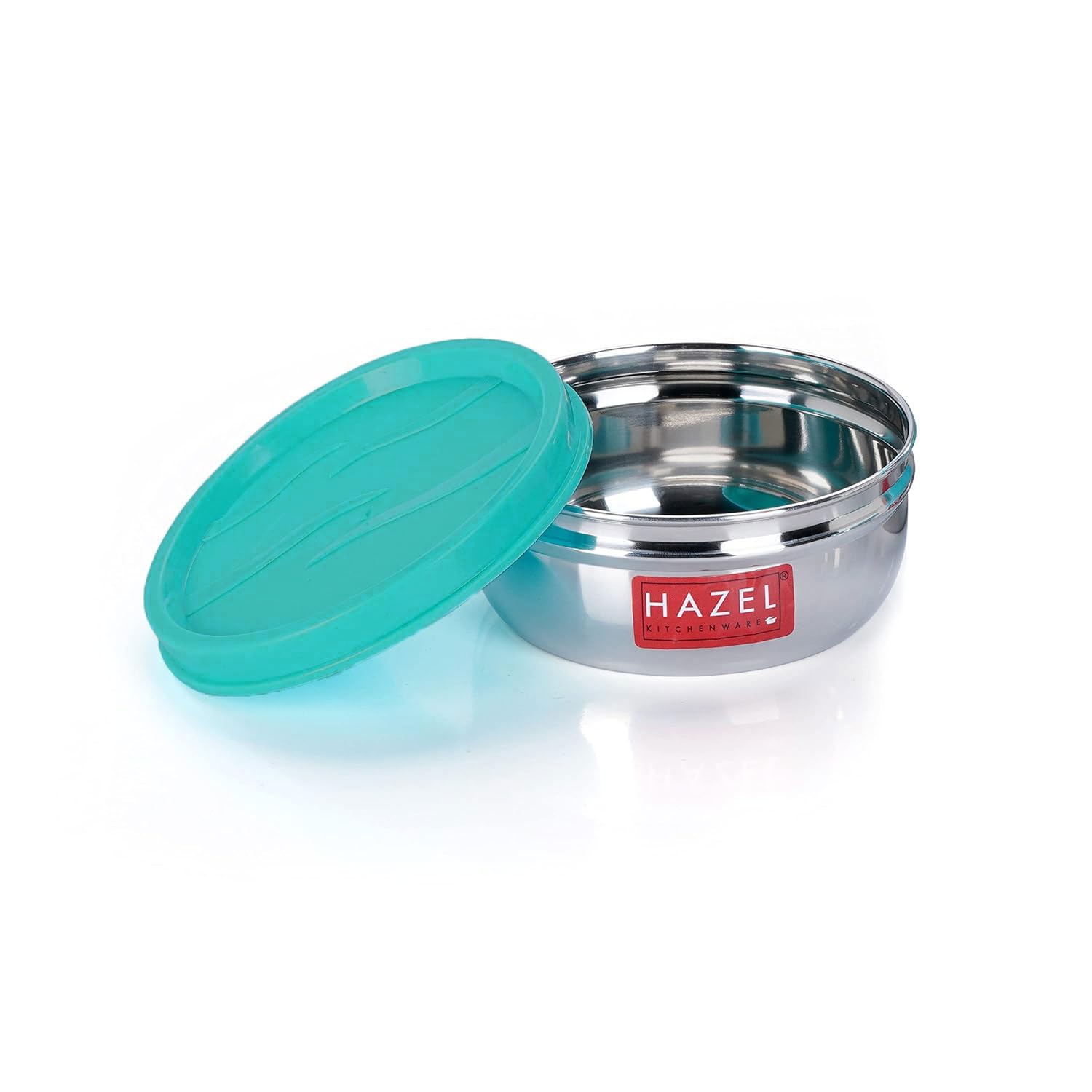 HAZEL Stainless Steel Airtight Storage Container | Leak-Proof Small Lunch Box 150 ml | Grocsy