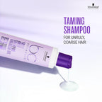Schwarzkopf Professional Bonacure Frizz Away Shampoo With Babassu Oil | Grocsy