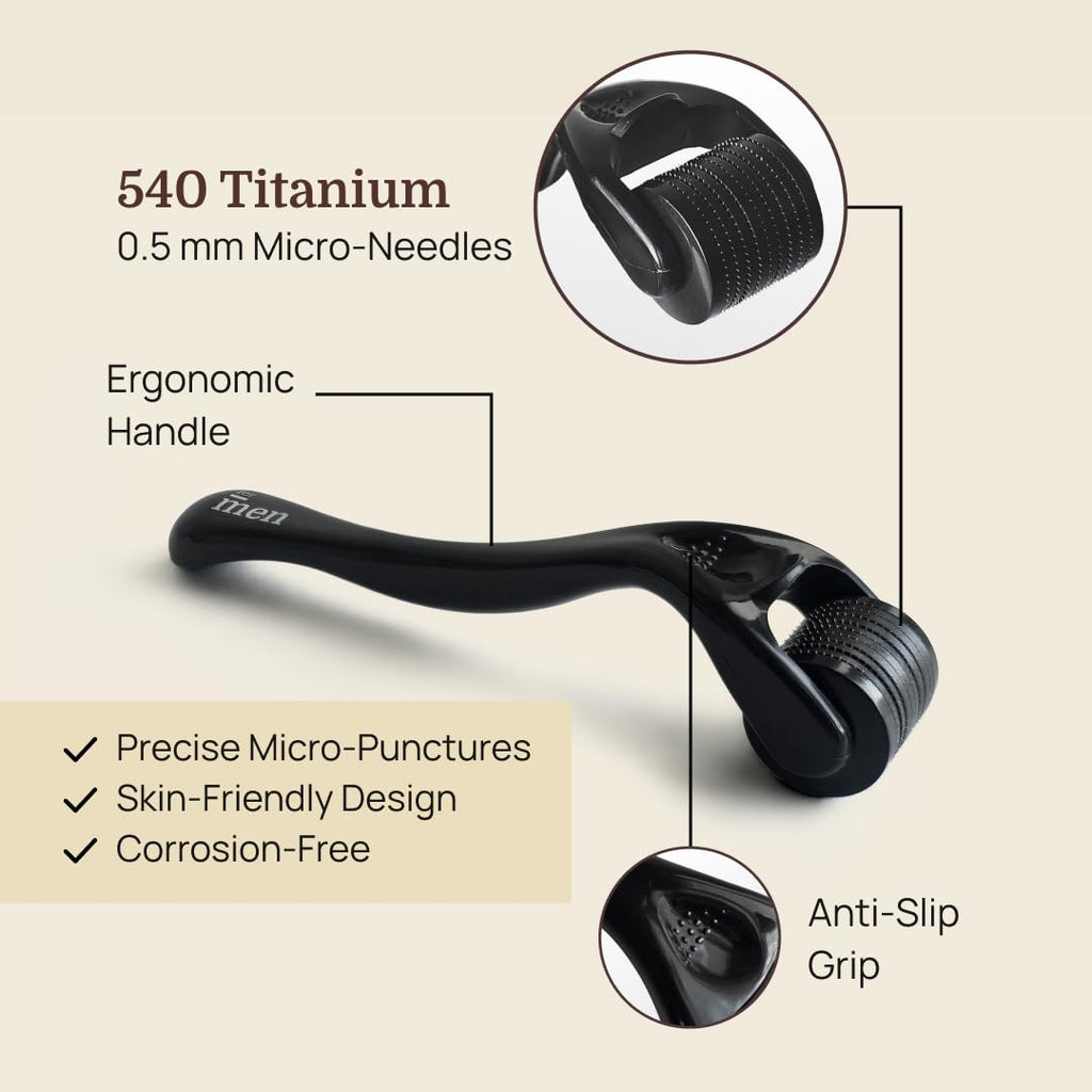 ForMen Derma Roller for Hair Growth For Scalp, Beard | Grocsy
