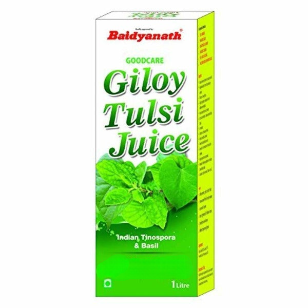 Baidyanath Giloy Tulsi Juice - 1 Ltr | Grocsy