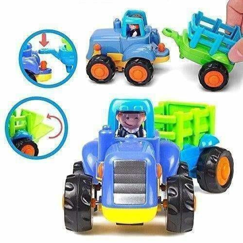 Multi Color - Unbreakable Automobile Car Toys for Kids Set of 4 | Grocsy