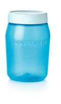 Tupperware Plastic Storage Container - 1.5 Litre, 1 Piece, Blue | Grocsy