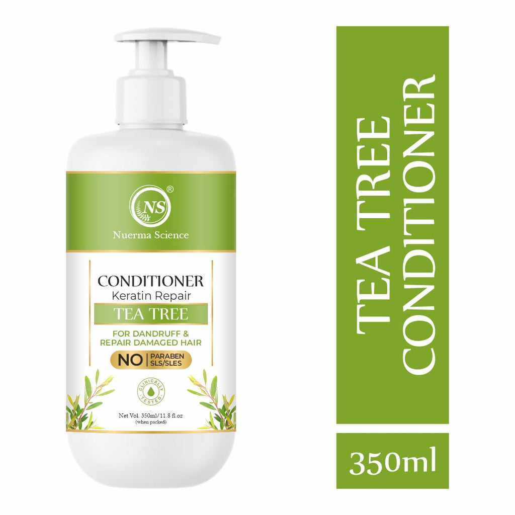 Nuerma Science Keratin Repair Tea Tree Hair Conditioner for Dandruff & Repair Damaged Hair | Grocsy