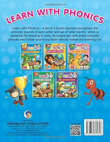 Dreamland Learn With Phonics Book - 1 | Grocsy