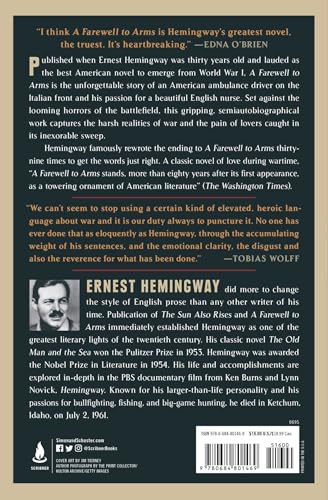 A Farewell to Arms by Hemingway, Ernest | Grocsy