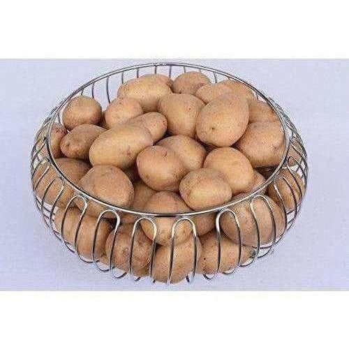 Stainless Steel Vegetable and Fruit Bowl Basket | Grocsy