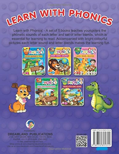 Dreamland Learn With Phonics Book - 5 | Grocsy