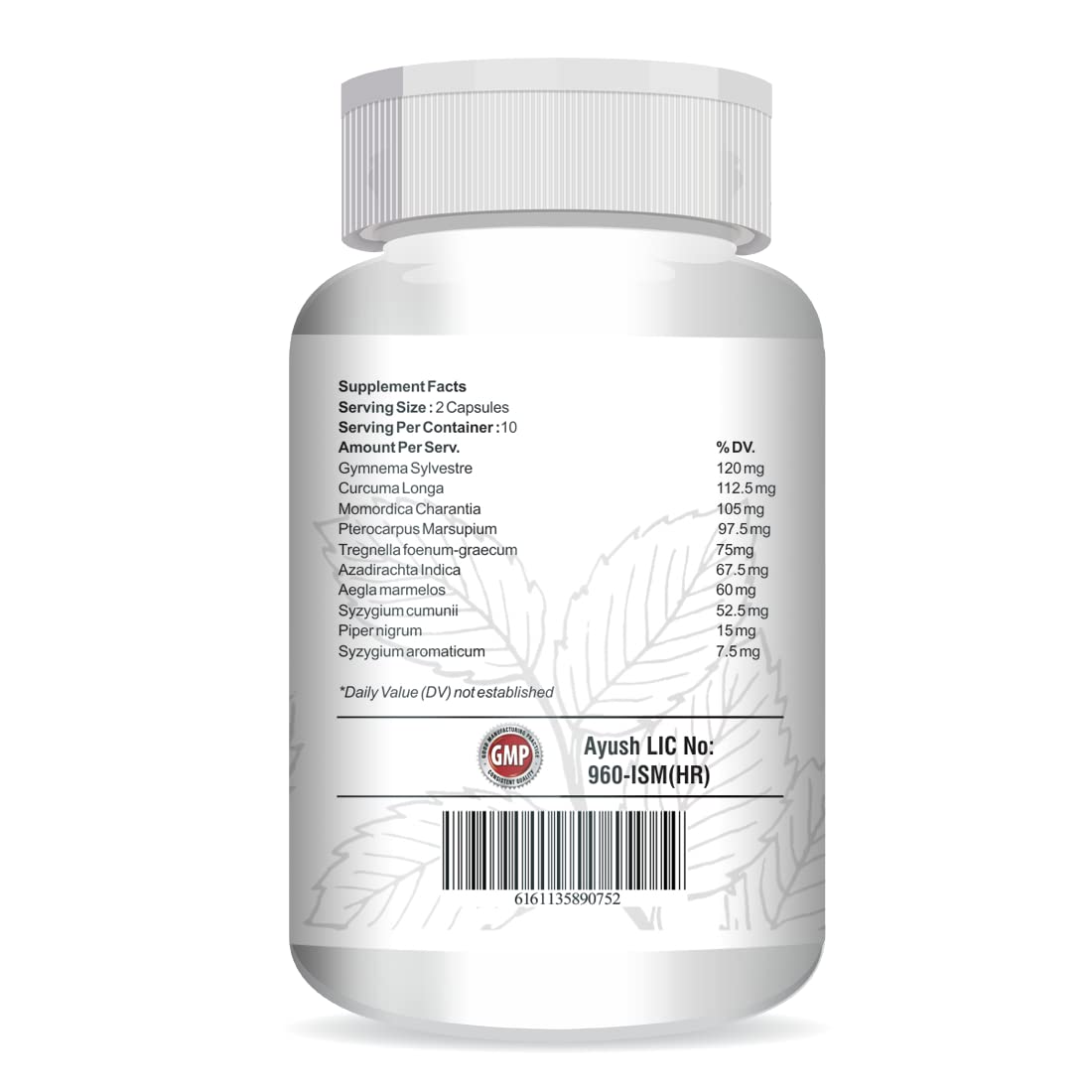 Vokin Biotech Herbal Insulux Capsules | Grocsy
