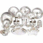 Stainless Steel Heavy 51 Pcs Dinner Set | Grocsy