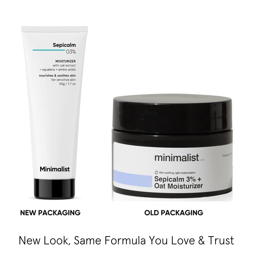 Minimalist Sepicalm 3% + Oat Moisturizer | Grocsy
