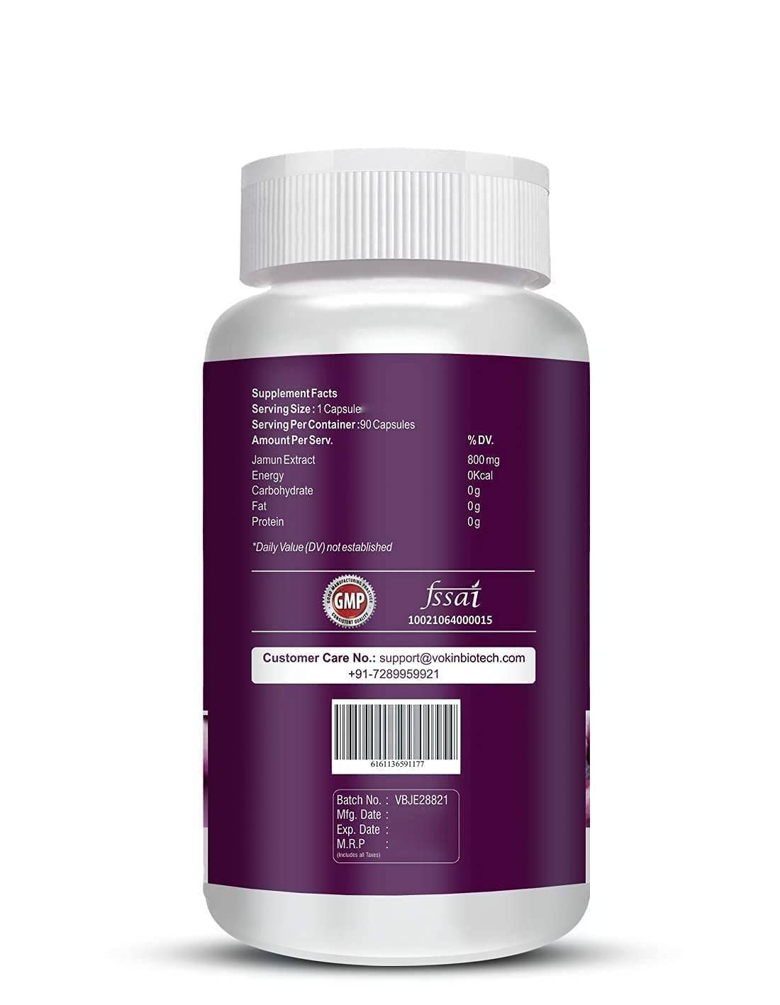 Vokin Blood Sugar Health Supplements For Men & Women | Grocsy