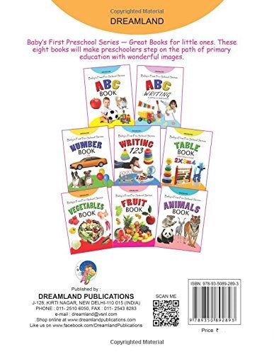 Dreamland Baby's First Pre-School Series - Vegetables | Grocsy