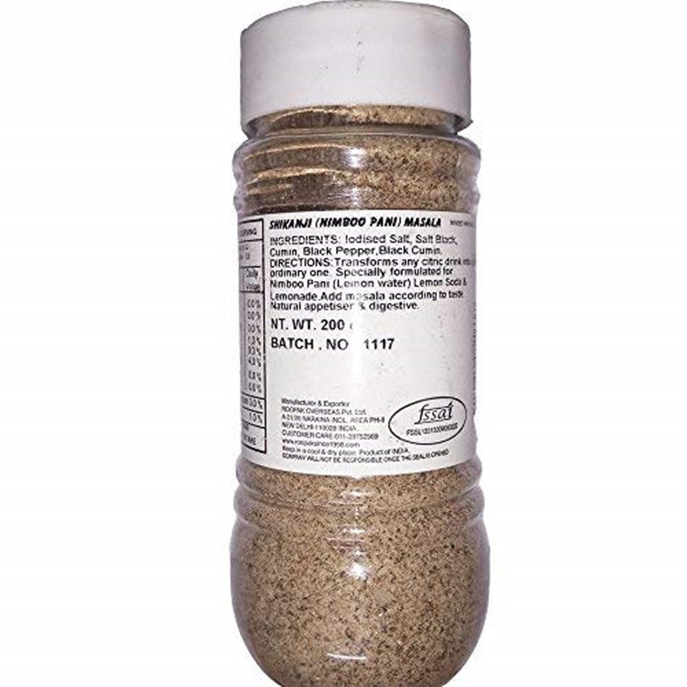 Roopak Shikanji (Nimboo Pani) Masala | Grocsy