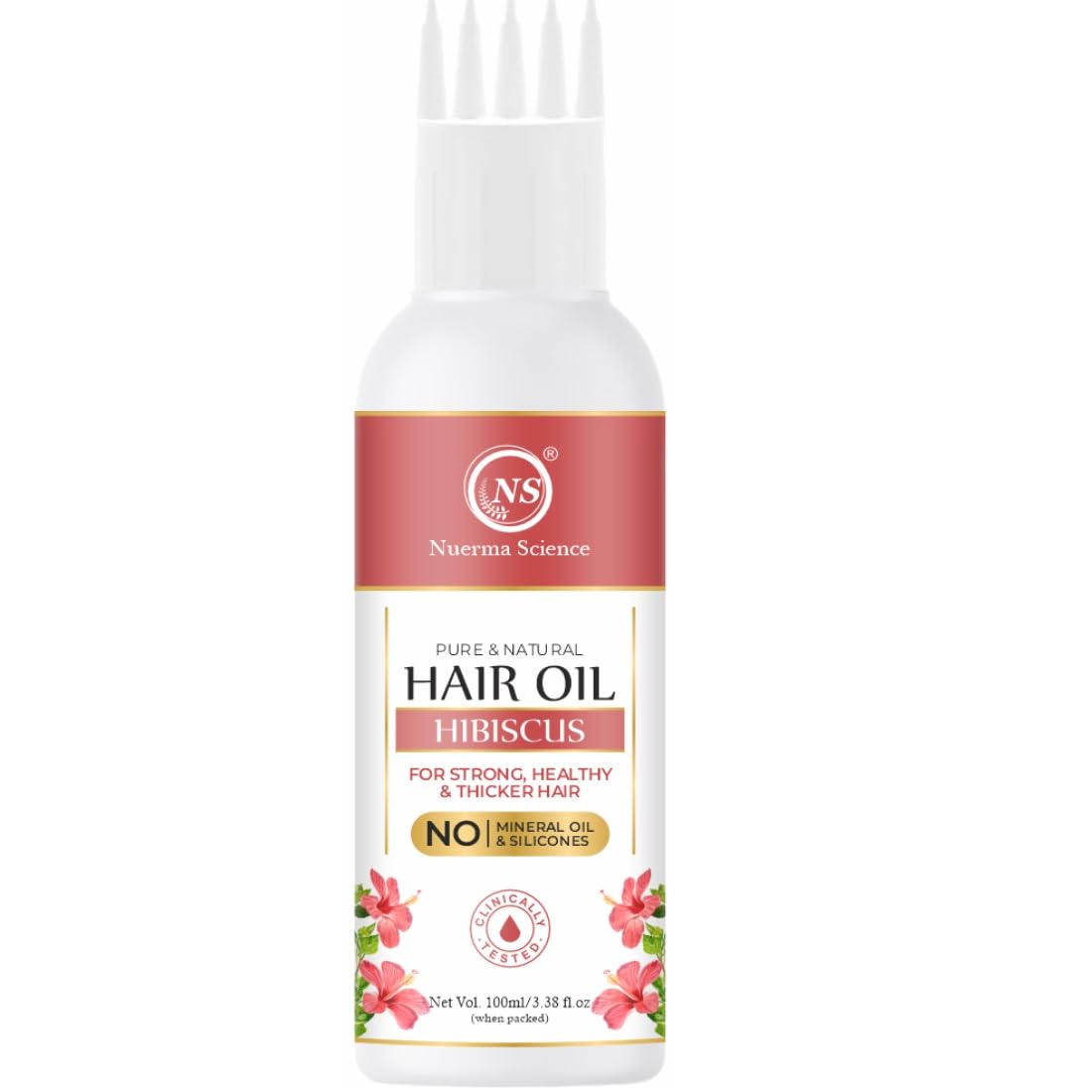 Nuerma Science Hibiscus Hair Oil for Stronger Hair | Grocsy
