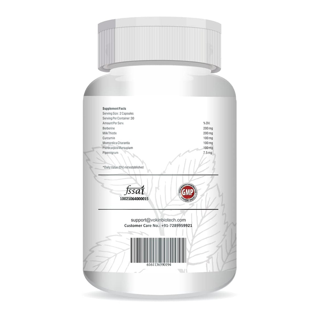 Vokin Biotech Herbal Insulux Plus Capsules | Grocsy