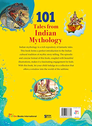 101 Tales from Indian Mythology: Illustrated Stories for Children | Grocsy