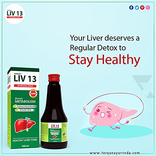 Torque's LIV 13 Ayurvedic Healthy Liver Tonic | Grocsy