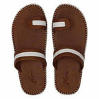 Men's Leather Slippers | Grocsy