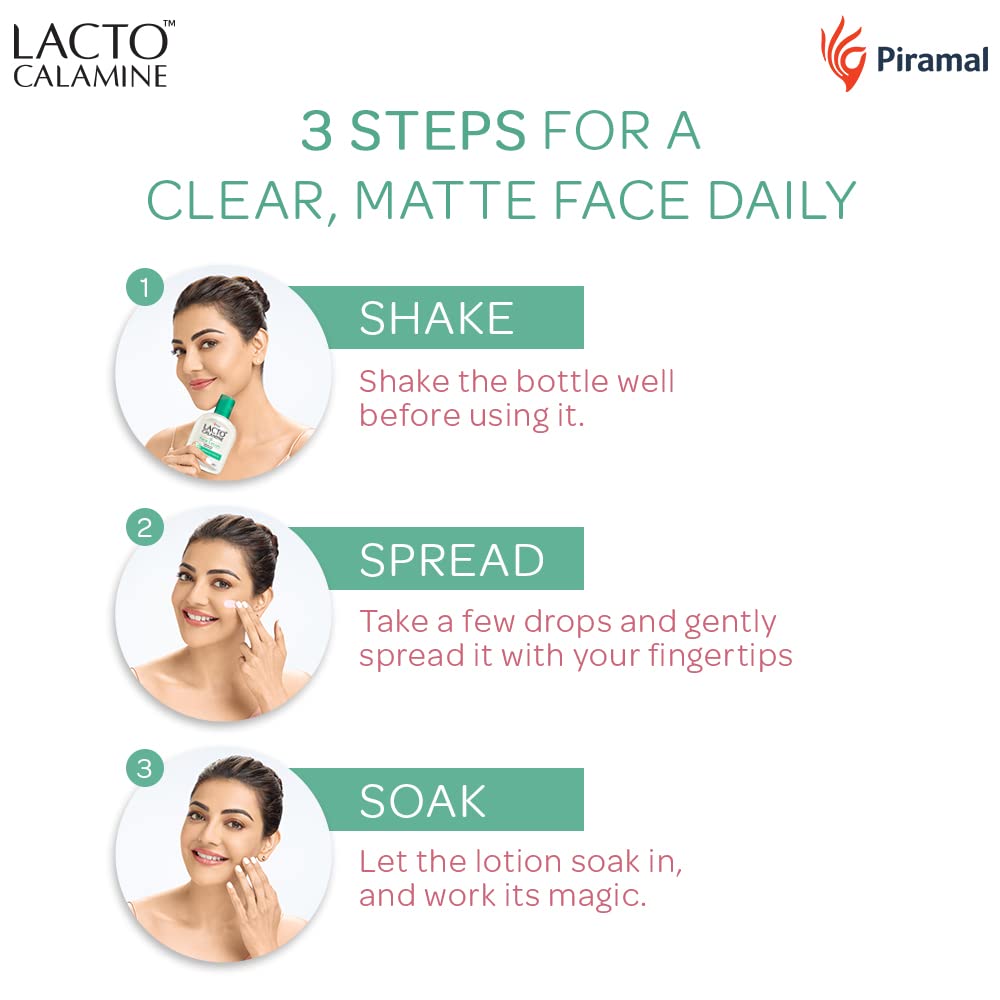 Lacto Calamine Daily Face Care Lotion for Oil Balance | Grocsy