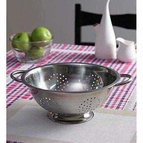 Stainless Steel Jumbo Colander | Grocsy