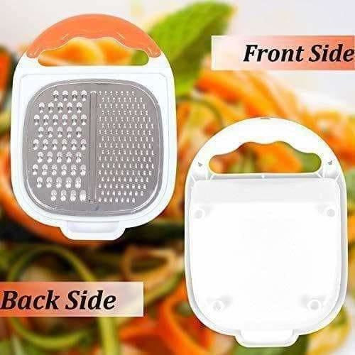 Stainless Steel  / Onion/ Carrot Cutter with Container | Grocsy