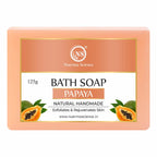 Nuerma Science Papaya Bath Soap | Exfoliates & Rejuvenates Skin | Grocsy