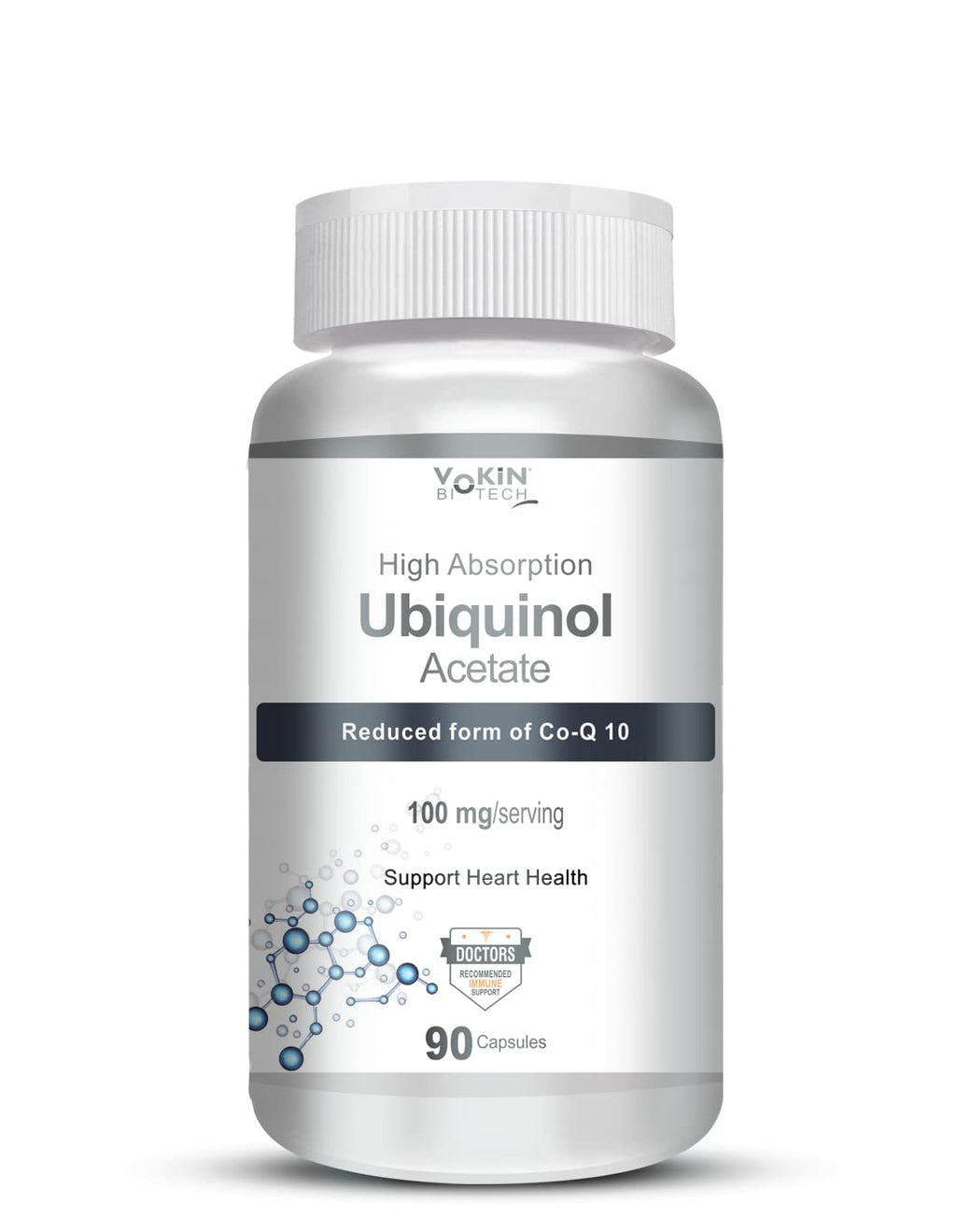Vokin Biotech Ubiquinol - Acetate – Support Heart Health | Grocsy
