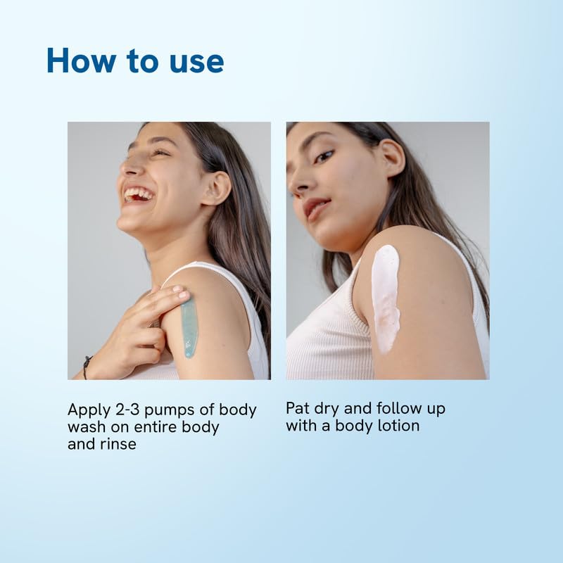BeBodywise 1% Salicylic Acid Body Wash and 10% Niacinamide Body Lotion | Grocsy